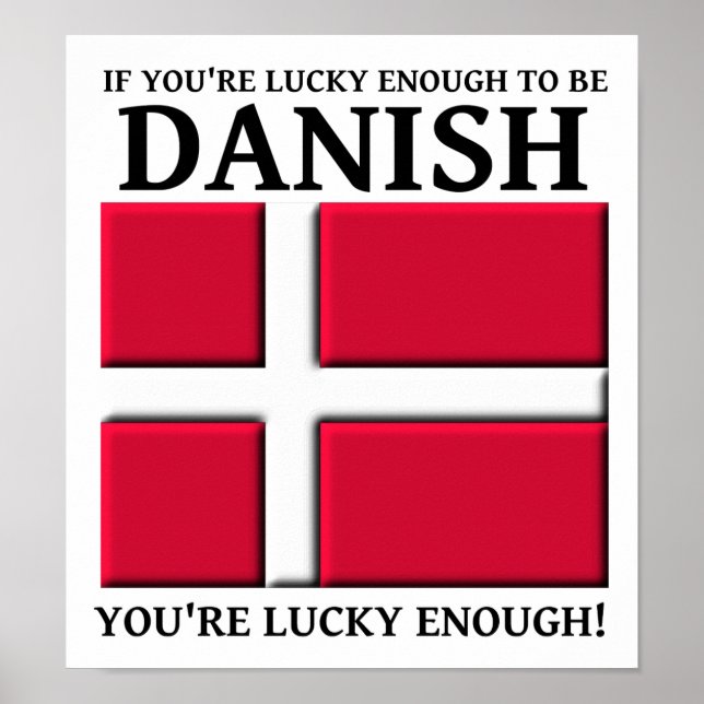 Tur nog att vara dansk poster (Framsidan)