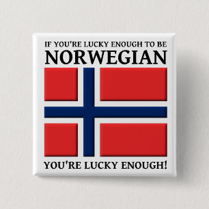 Tur nog att vara norsk knappmärkning knapp