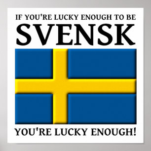 Tur nog att vara Svensk Svenskt Affischskylt Poster