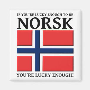 Tur nog har jag blivit Norsk Magnet