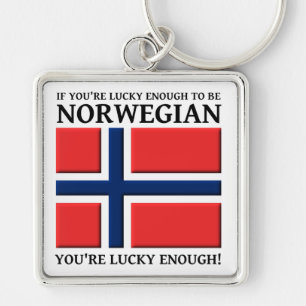 Tur nog vara norsk nyckelring