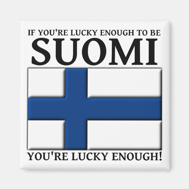 Tur nog vara sörjfinsk magnet (Framsidan)