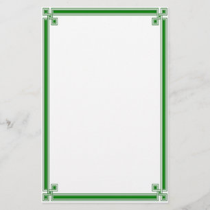 Tur O den stationära irländare Brevpapper