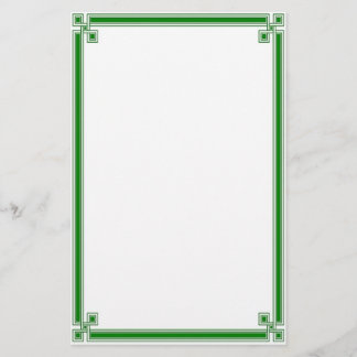 Tur O den stationära irländare Brevpapper