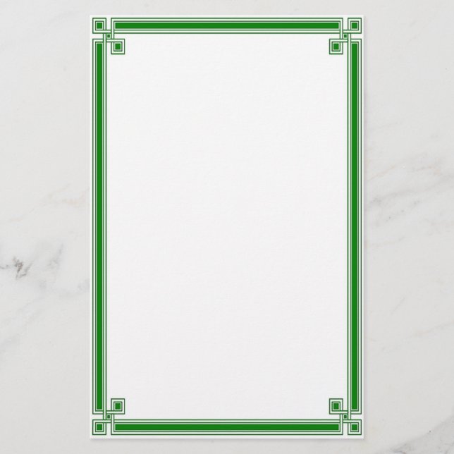 Tur O den stationära irländare Brevpapper (Framsida)