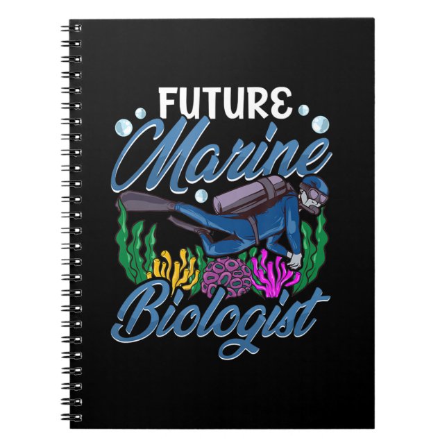 Tur och fyndig framtida marinbiolologisk biologi anteckningsbok (Framsidan)