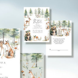 Tur- och skogsskog med dagbrott Raffle Tilläggskort