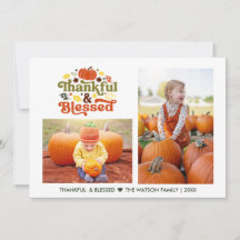 Tur och välsignad Thanksgiving två foto