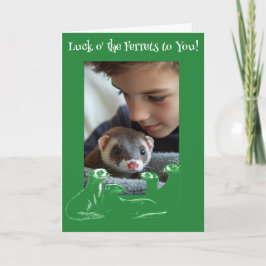 Tur o'the illrets St. Patrick's Day Helgkort