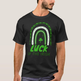 Tur på irländarna, St patrick's day Shamrock He T Shirt