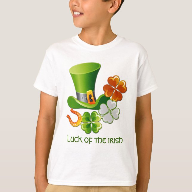 Tur på irländarna. St. Patrick's Day T-Shirts (Framsida)