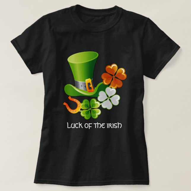 Tur på irländarna. St. Patrick's Day T-Shirts (Design framsida)