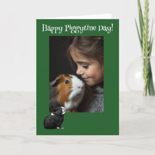 Tur på Piggies Guinea St. Patrick's Day Helgkort