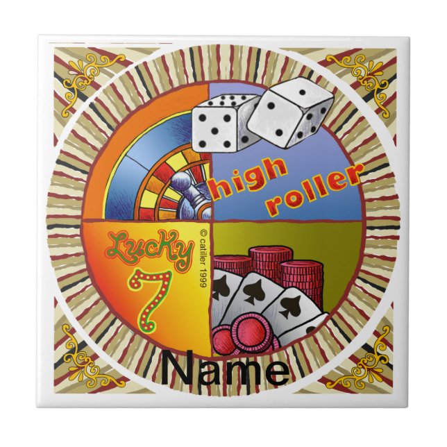 Tur Roulette Kakelplatta (Framsidan)