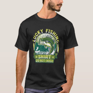 Tur Shirt För Fiske Tvätta Inte, Rolig Fiskekostym T