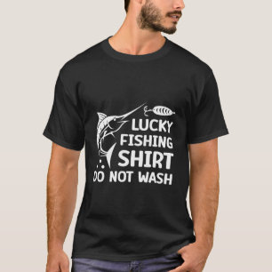 Tur Shirt För Fisketur Tvätta Inte Rolig Fiskare H T