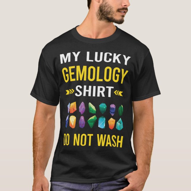 Tur Shirt Gemologi Gemolog T (Framsida)