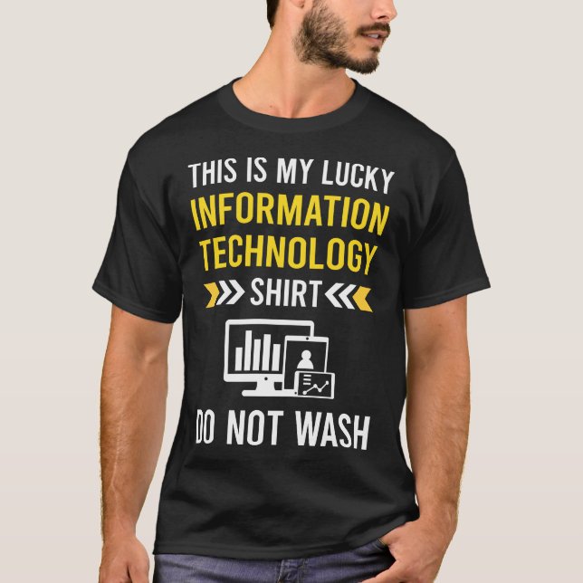 Tur Shirt Informationsteknologi T (Framsida)