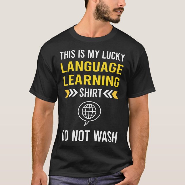 Tur Shirt Språk Lärande T (Framsida)