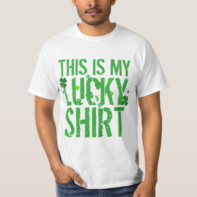 Tur Shirt Tur lyckotréblad Tee (Framsida)