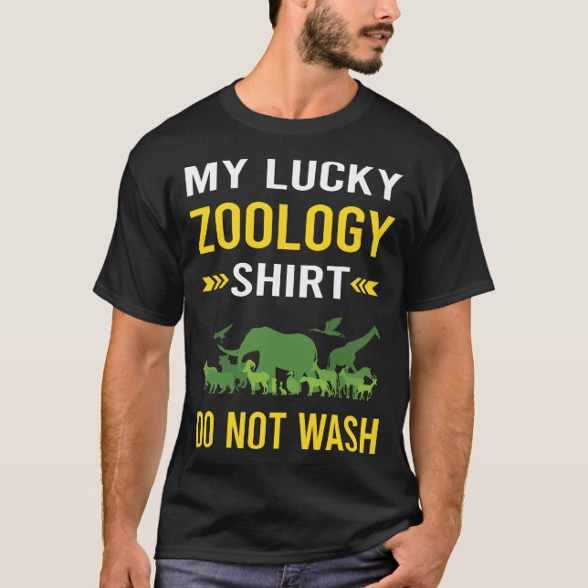 Tur Shirt Zoologi Zoolog T (Framsida)