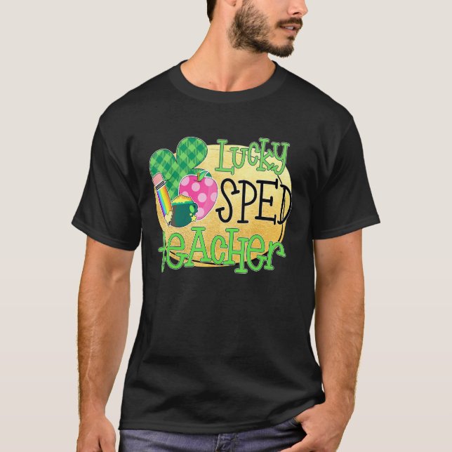 Tur Speciallärare  Specialundervisning St Patrick  T Shirt (Framsida)