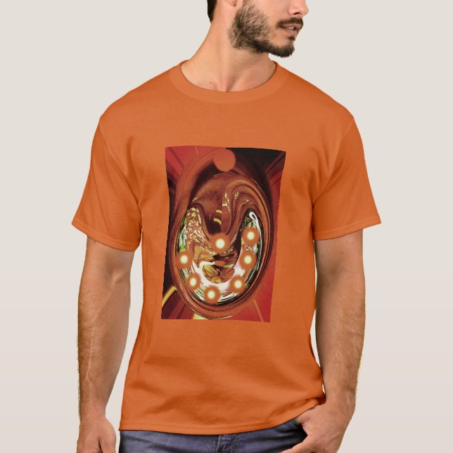 Tur stilren trendig mode t shirt (Framsida)