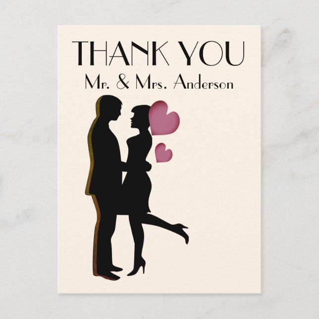 Tur tack för vykortet inbjudan vykort (Framsida)