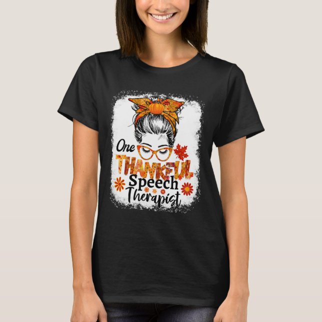 Tur Tal-terapiströrelsesymtomatisk Thanksgiving T Shirt (Framsida)