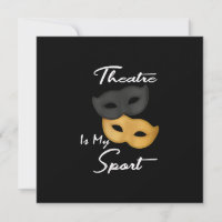 Tur teater Mask Gift för kvinnliga skådespelare