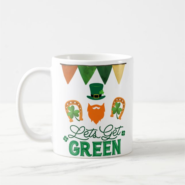 tur till irländarna kaffemugg (Vänster)