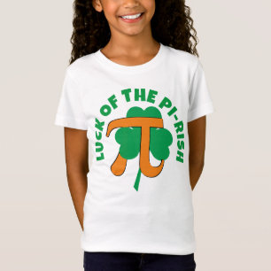 TUR till PI RISH St patrick's day Pi Day Kids T Shirt