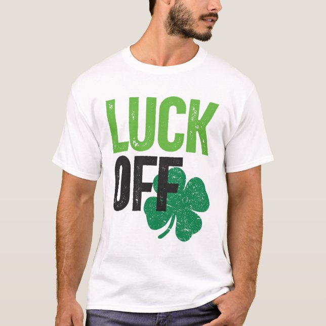 Tur utanför Klöver St patricks day T Shirt (Framsida)