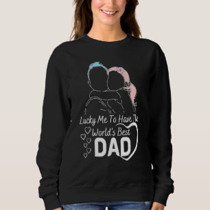 Tur vill jag ha världens bästa Pappa-Far-Daugh T Shirt
