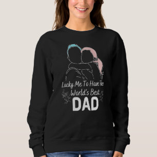 Tur vill jag ha världens bästa Pappa-Far-Daugh T Shirt