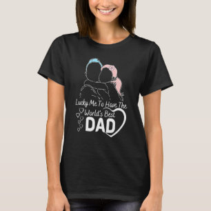 Tur vill jag ha världens bästa Pappa-Far-Daugh T Shirt