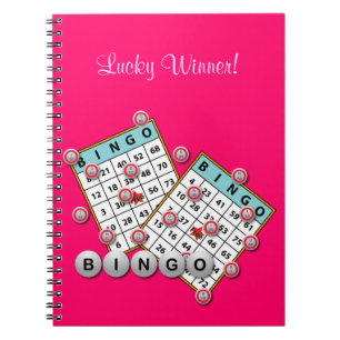 Tur Vinnare Bingo Tema Anteckningsbok