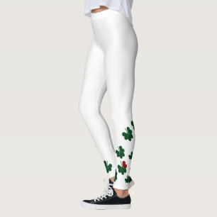 Tur vita baljväxter av toppen leggings