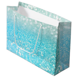 Tura Silver Beach Blue Summer Glitter Gradient