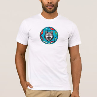 Turan Flags Wolf Design T Shirt