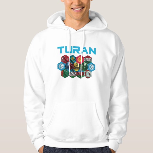 Turan Waben Design Outfit Hoodie (Framsida)