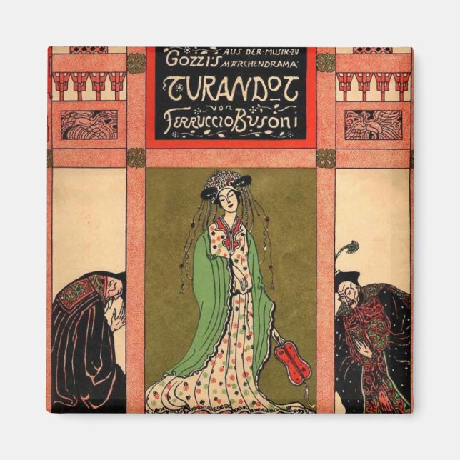 Turandot, en Pucciniopera Magnet (Framsidan)