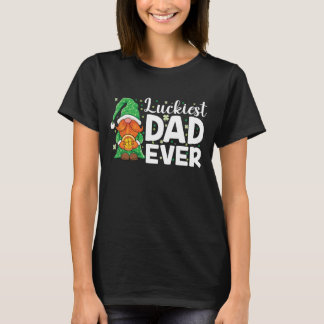 Turast fadern någonsin St Patricks Day Gnome-prese T Shirt