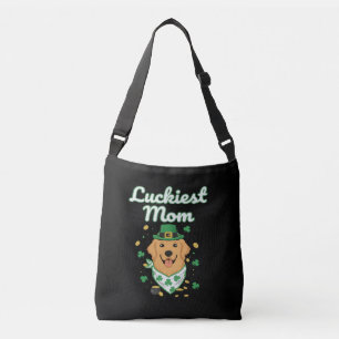 Turast Lucky Golden Retriever Mamma St. Patrick's Axelväska