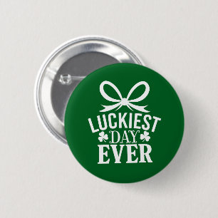 Turaste dagen någonsin St Patricks Day Irländsk Lu Knapp