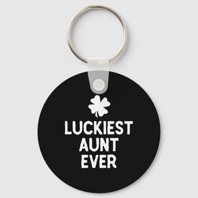 Turaste moster någonsin St. Patrick's Day Rollig i Nyckelring (Framsida)