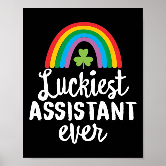 Turaste ögonblick någonsin St Patrick Dag Shamrock Poster (Framsidan)