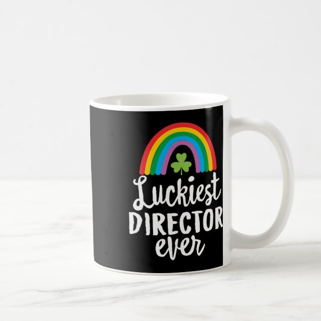 Turaste regissör någonsin St Patrick Day Shamrocks Kaffemugg (Höger)