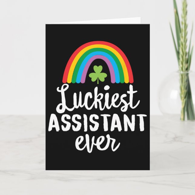 Turaste St Patrick Dag Shamrocks Någonsin  Kort (Framsida)