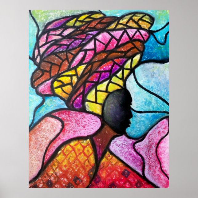 Turban Girl Poster (Framsidan)